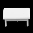 thumbnail image 4 of Mesa de comedor para casa de muñecas blanca con sillas y juego de accesorios para muebles de muñecas 1:50 Mesa cuadrada de comedor, 4 of 9