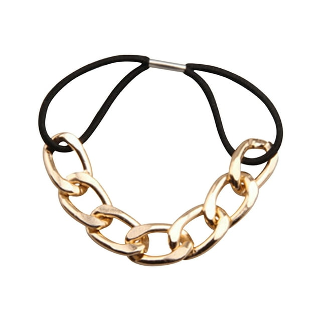 Dpityserensio Bracelet Hair Ties With Elastic And, It Looks Cute Your Wrist And Is A Great Addition In Your Hair (1PCS)