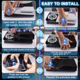 thumbnail image 4 of Console Plastic Cover for PS5 Slim, Scratch-Resistant, Detachable Dust-Resistant Side Panel/Skin/Case with Cooling Vents, Game Console Replacement Parts-Black, 4 of 8