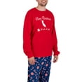 thumbnail image 5 of Unisex Custom State Long Sleeve Initials Top and Pajama Pants Sleep Set California Home Free, 2-Piece, Sizes S-2XL, 5 of 7