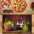 thumbnail image 2 of Joocar Wine And Grapes Design Table Mats Set Of 4 For Home Kitchen Table Decor 12x18 inch, 2 of 5