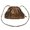 Coffee, variant on Ladies Pleated Crossbody Bag, Large Capacity Single Shoulder Clutch Purse