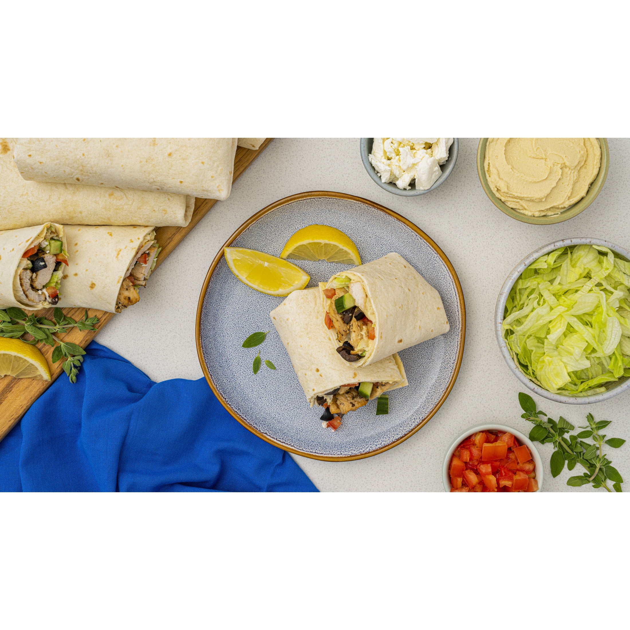 Mission Carb Balance Flour Tortillas, Burrito Size, 6 Count