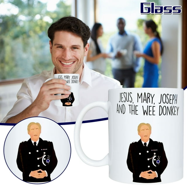 ICQOVD Ceramic Mug with Creative Modeling Comic Characters Household Cup