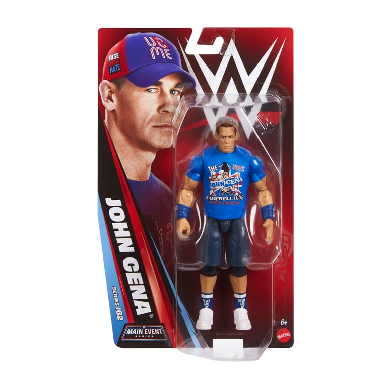 WWE John Cena Action Figure, Main Event Series #162, 6-inch