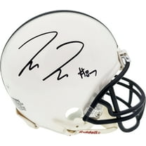 Pat Freiermuth Autographed Penn State Nittany Lions White Mini Helmet Beckett BAS 191113