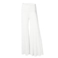thumbnail image 3 of Pantalones Pantalones de yoga de cintura alta Pantalones de mujer de pierna ancha Ropa deportiva, Blanco, 4XL sidaley AP002098-07, 3 of 5