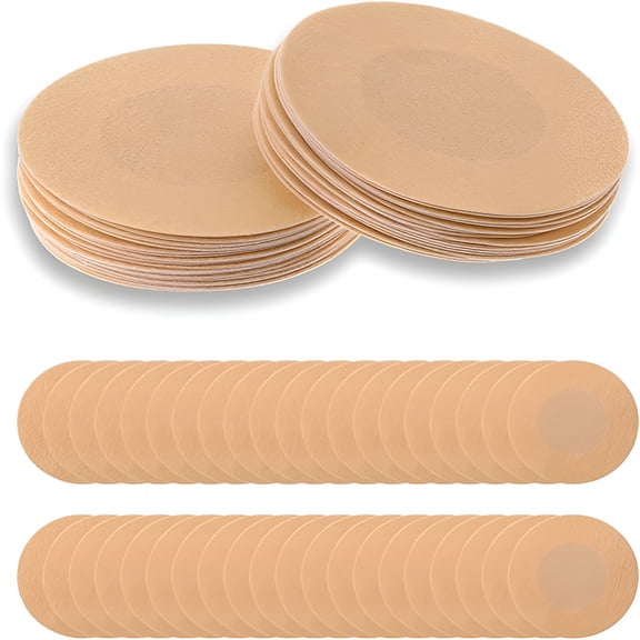 TELOLY 40 Pieces Nipple Covers Disposable Breast Pasties Self-adhesive Invisible Nipple Stickers Petals Breast Covers