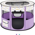 thumbnail image 1 of TASDISE Portable Pet Playpen Exercise Kennel Tent for Puppy Dog Cat Rabbit Indoor Outdoor Travel Use, 1 of 15