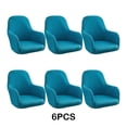 thumbnail image 3 of Kearding Fundas para sillas de excelente elasticidad y comodidad suave, 6 piezas, para sillones, funda elástica para silla Decoración del hogar, 3 of 6