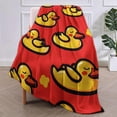thumbnail image 2 of Flamingo Throw Blanket Gifts for Women, Tropical Flamingo Blankets for Living Room Home Decor, Cozy Flannel Flamingo Plush Throws 50"x60", 2 of 5
