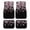 Cherry Blossoms, variant on KUIFORTI Sunflower Floor Mats for Cars Universal Fit All-Weather Car Mats for Cars Trucks SUV Auto Car Accessories Set of 4 Universal Fit Automotive Foot Mats Rugs Carpet