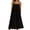 Black, variant on YuXingFu Summer Dresses for Women Maxi Sleeveless Plus Size Womens Dress Crew Neck for Beach Long Casual Summer White S