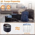 thumbnail image 4 of 3L Cat Water Fountain with Motion Sensor Automatic Dog Water Dispenser with LED Light Ultra Silent Pet Drinking Water Fountain ShopWise Round, 4 of 13