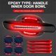 thumbnail image 1 of Juego De 8 Piezas De Fibra De Carbono 3d Para Puerta De Coche , Pegatinas Resistentes A Los Arañazos , Tiras Reflectantes Para huangjie unisex, 1 of 2