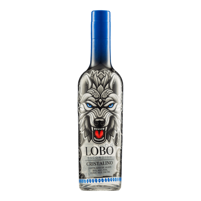 Destilado De Agave Lobo Escondido Cristalino 750 Ml Lobo Escondido Destilado de Agave