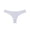 White, variant on Ashirexll Plus Size Underwear for Women Low Waist Lace Panel Breathable Triangle Panties