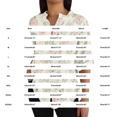 thumbnail image 3 of QASIEATN Summer Lightweight Blouses 3/4 Long Sleeve Shirts for Women V Neck Casual Fit Work Tops, 3 of 4