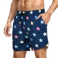thumbnail image 3 of IROINNID Men's Summer Plus Size Quick Dry Elastic Casual Bermuda Beach Shorts, 3 of 8
