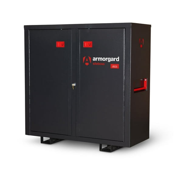 Armorgard Siteboss Cabinet, 60.2 X 24.6 X 60.6In, Black