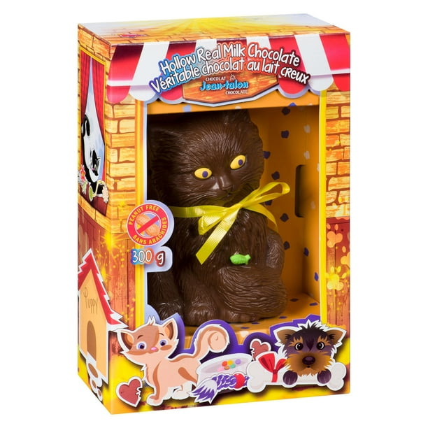 Hollow Milk Chocolate Kitten 300g Walmart