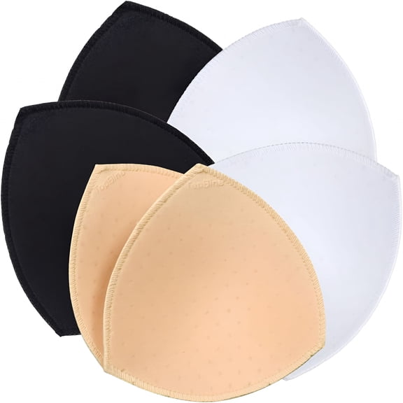 TELOLY Bra Pads Inserts,Removable Sports Bra Inserts Bra Cups Inserts Padded Bra Inserts for Women'S Bikini Top Swimsuit
