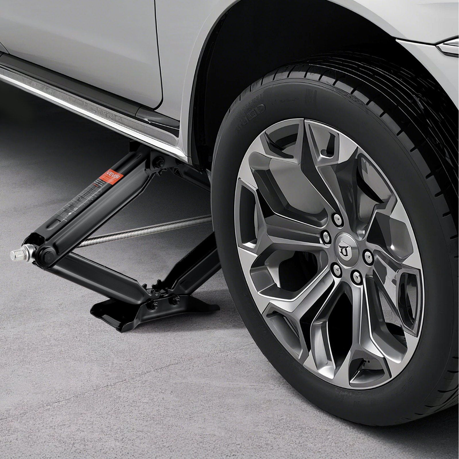 Heavy Duty RV Scissor Jacks Set of 2 - 5000 lbs Capacity 23.4 in Stabilizer Leveling Jack for Camper