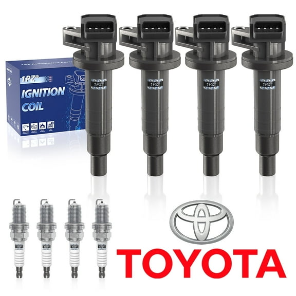 1PZ 4x Genuine Ignition Coil Set For 90919-02262 Toyota Corolla 00-08 Celica 00-05