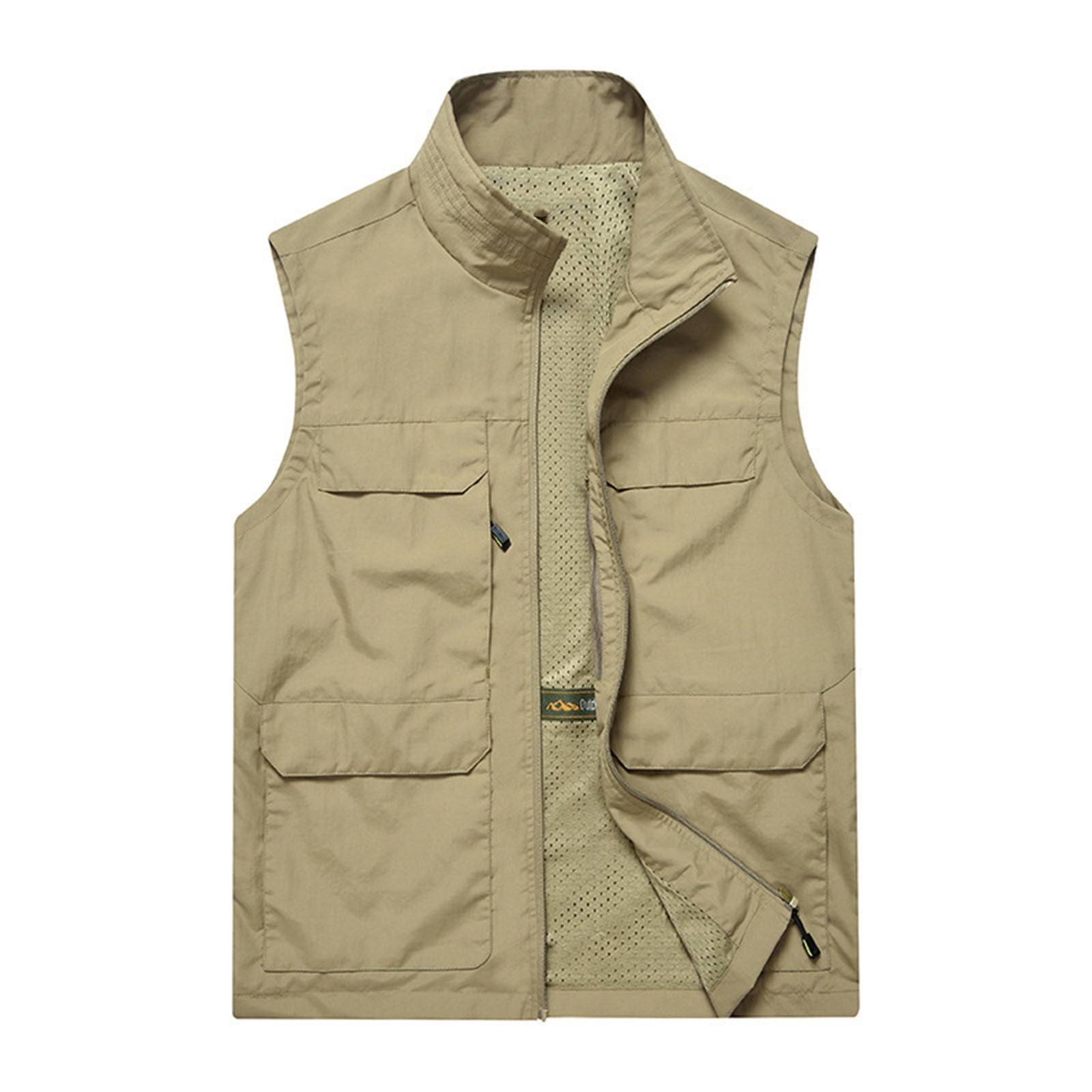 DecSea Men's Fishing Vest Utility Vest Safari Travel Golf Vest