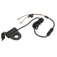 thumbnail image 3 of Cargador USB para motocicleta, Cargador USB para motocicleta Adaptador de carga USB para motocicleta independiente Cargador para manillar de motocicleta Durabilidad probada en el tiempo, 3 of 9