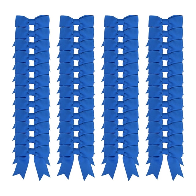 Lazos decorativos Meseey, 50 unidades, 7,5 cm, color azul real
