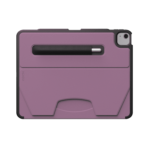 Zugu Case for iPad Air 13 Inch (M2/M3/M4) 2024/2025/2026, Slim Protective Cover with Apple Pencil Holder, Auto Wake/Sleep, Multiple Viewing Angles - Berry