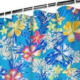 thumbnail image 3 of Waterproof Beautiful Colorful Floral Shower Curtain 72x72 Inch Boho Style Polyester Unique Shower Curtain for Bathroom Hotel Home Decor with 12 Plastic Hooks, 3 of 5