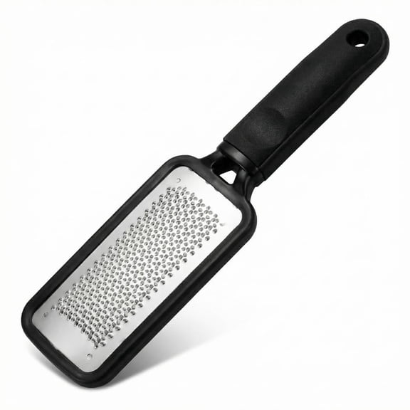 High Grade Stainless Steel Foot Rasp and Callus Remover, Metal Surface Pedicure File for Hard Skin Removal, Suitable for Wet and Dry Feet