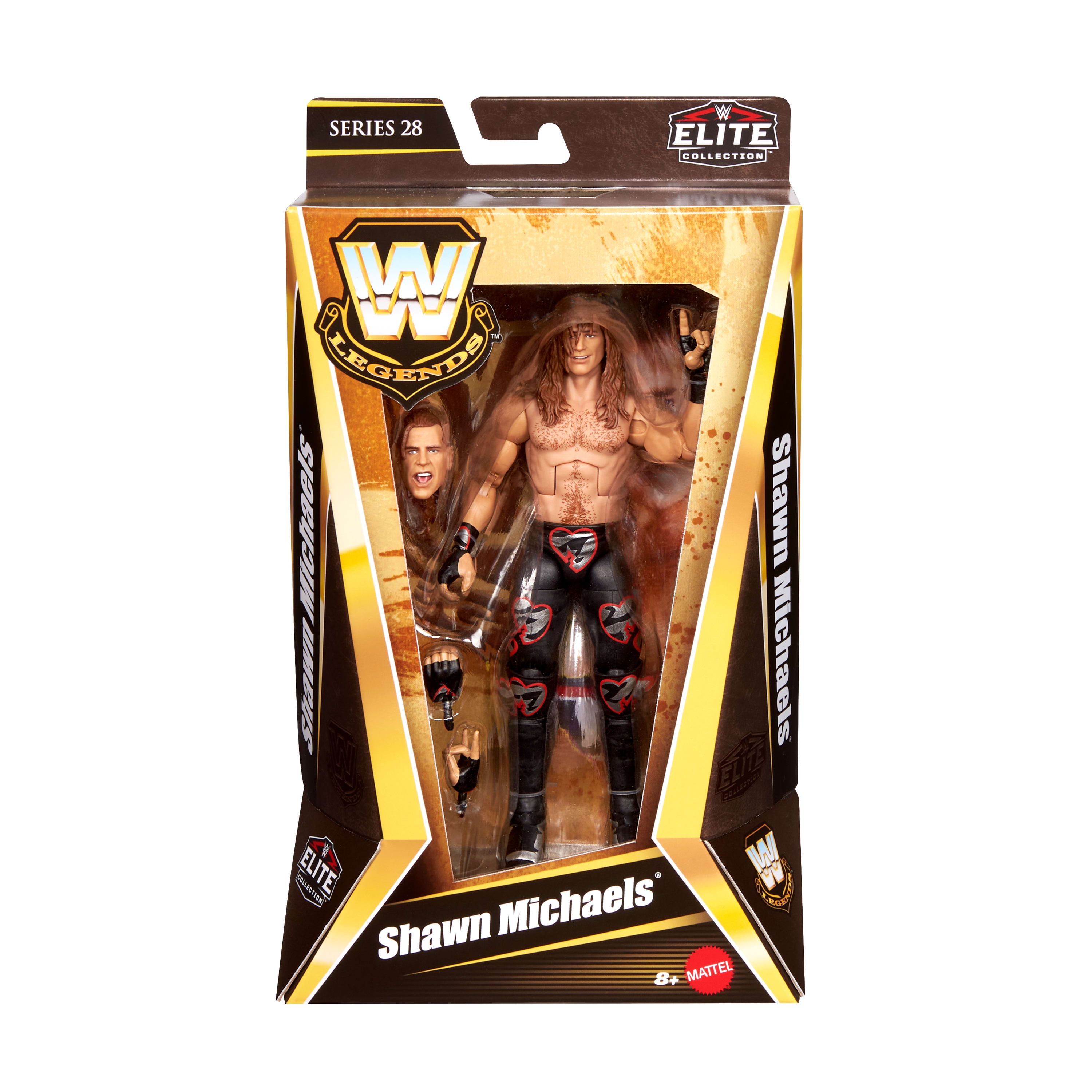 WWE Collection Elite Legends Série 28 Figurine Shawn Michaels - Exclusivité Walmart