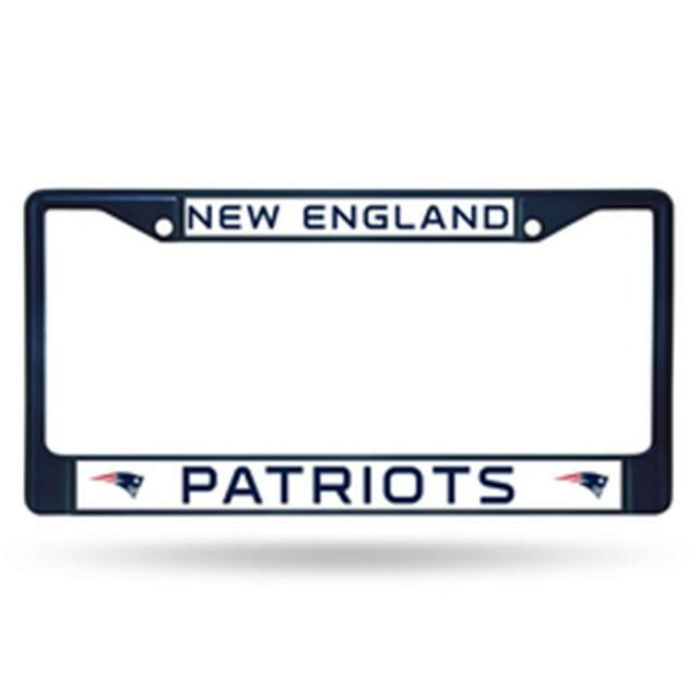 Cadre de Plaque d'Immatriculation en Métal New England Patriots - Marine