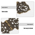 thumbnail image 3 of SKISUNO 10Jgo Bisagras Decorativas De Zinc Para Puertas Y Cajas Con Estilo Retro Y Acabado, 3 of 6