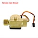 thumbnail image 5 of Sensor de Flujo de Agua de 1/2 Pulgadas, Latón, 1,75 MPa, Sensor Hall, Caudalímetro de Pulso de Turbina, CC 5-18 V, Utilizado para Rosca Externa de Calentador de Agua., 5 of 6