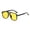 B, variant on -Black Frame Aviator Sunglasses, Retro Double-Bridge Shades, UV400 Protection Fashion Eyewear for Men and Women (F)