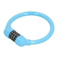 thumbnail image 1 of 4-Digit Number Bicycle Locks, Bike Lock Convenient The Same Interlocking Function Password Unlocking High Security  For Bike Green,Blue,Black,Orange, 1 of 8