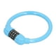 thumbnail image 3 of Cable de candado para bicicleta Candados de cable para bicicleta con número de 4 dígitos de alta seguridad para ciclismo al aire libreAzul, 3 of 14