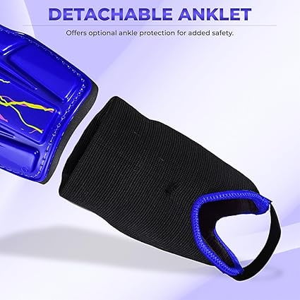 Vizari Zodiac Soccer Shin Guards with Ankle Protection, L photo 4