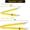 Yellow, variant on Adjustable Hunting Lineman Belt, 4–8 FT Tree Climbing Lanyard with Triple-Lock Carabiner, Fall Protection Work Restraint Harness for Arborist & Stand Setup, Yellow
