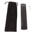 thumbnail image 2 of Mahogany Pocket Guitar, Black 6 Fret Guitar, For Beginner Guitar Practice Fretboard Mini Musical Instrument Training, 2 of 8