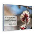 thumbnail image 2 of Scripture Walls John 14:15 Keep My Commandments Bible Verse Canvas Christian Wall Art Bible Verse Print Ready To Hang Unframed, 2 of 18