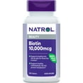 thumbnail image 2 of Natrol Biotin 10000mcg Tablets, 100 Ct, 2 of 3