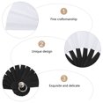 thumbnail image 3 of Mini Paper Fans Props Mini House Paper Fans Decoration Photography Props, 3 of 8
