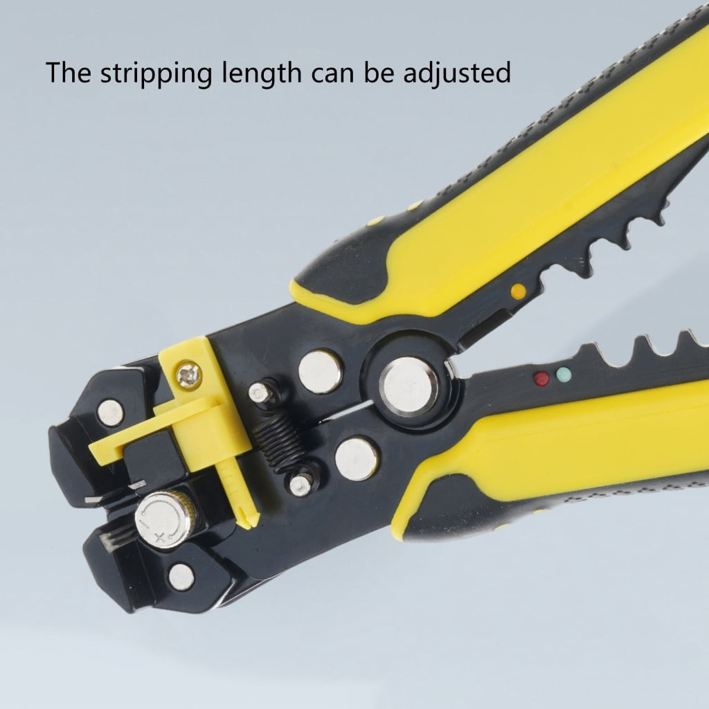 Multi Purpose Automatic Wire Stripping Crimping Cutting Tool Ergonomic Grip For Engineers