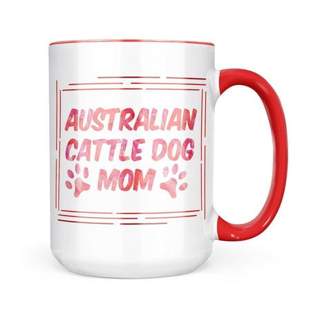 

Neonblond Dog & Cat Mom Australian Cattle Dog Mug gift for Coffee Tea lovers