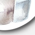 thumbnail image 3 of Designart 'Succulent and Cactus House Plants III' Farmhouse Circle Metal Wall Art 23x23 - Disc of 23, 3 of 5
